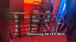 HD 4K P3 LED ভিডিও ওয়াল 3840Hz স্মুথ ডিসপ্লে