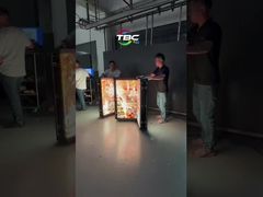 6-ভাঁজ LED অভ্যর্থনা ডেস্ক | ইভেন্টের জন্য পোর্টেবল ফোল্ডেবল LED ডিসপ্লে